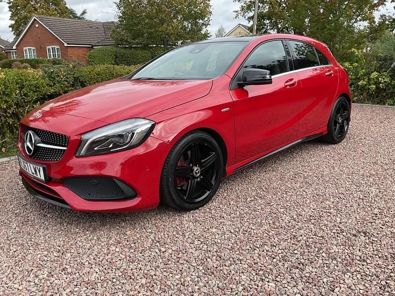 Red Used 2017 Mercedes A250 Premium Hatchback | £15,990 (Fair price) - Image 1/4