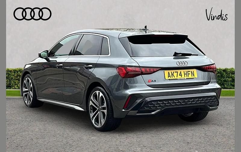 Used Audi A3 S-Line 147 HP (108 kW) 2024 Grey Hatchback
