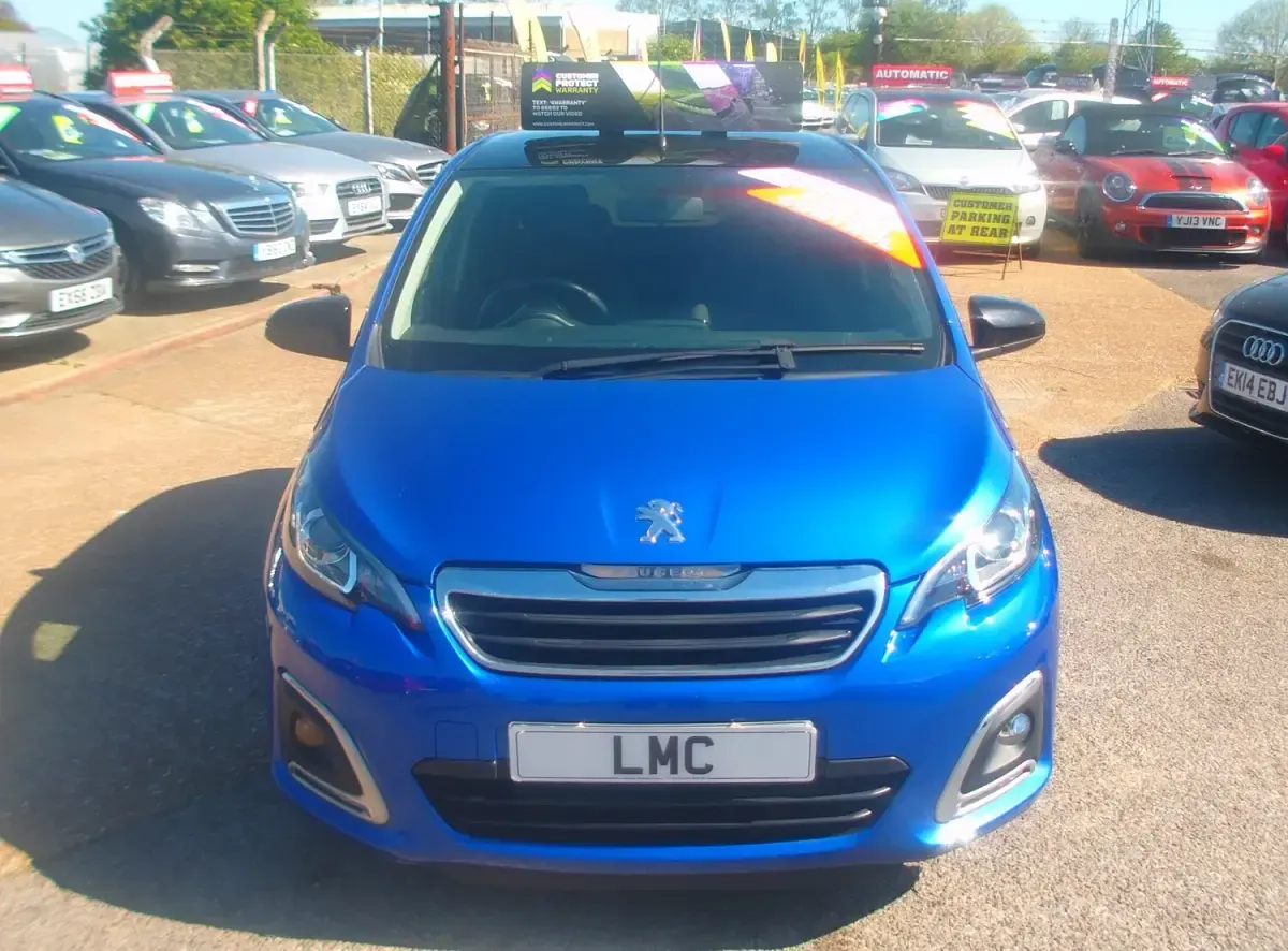 Used Peugeot 108 Allure 2019 Blue Hatchback