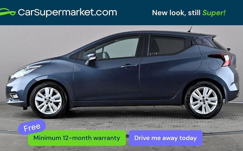 Used Nissan Micra Acenta 101 HP (74 kW) 2020 Grey Hatchback