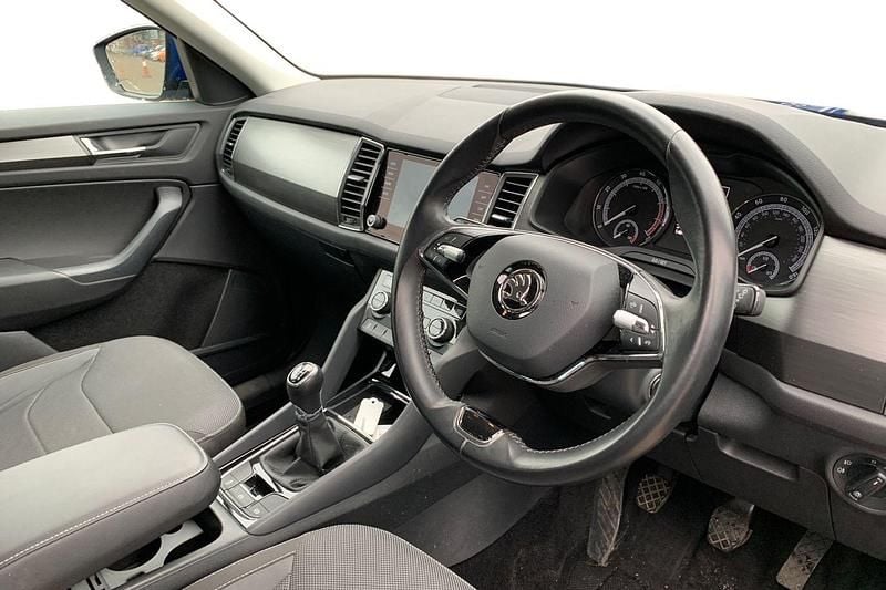 Used Skoda Kodiaq SE 150 HP (110 kW) 2021 Blue SUV