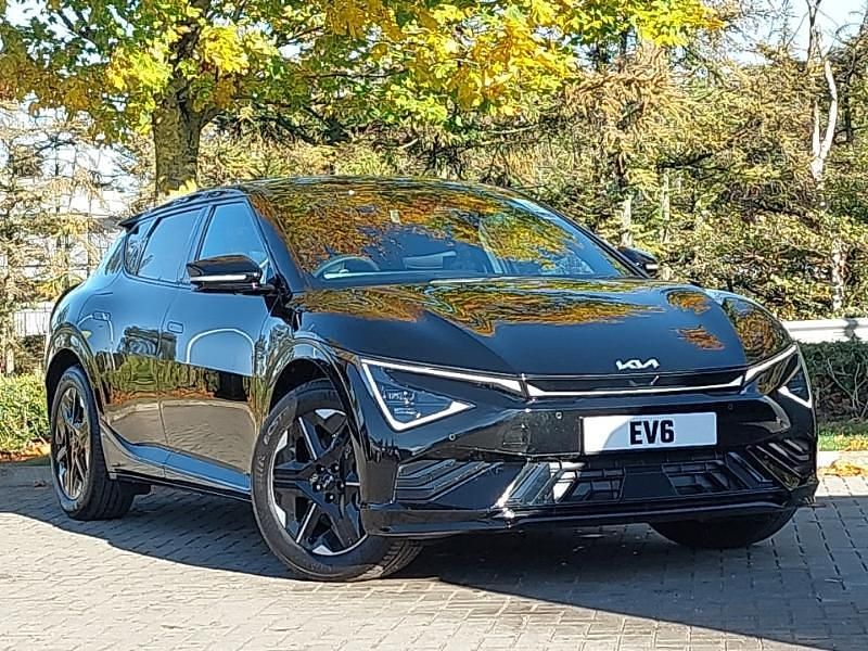 Black New 2025 Kia EV6 GT-Line SUV | £38,998 - Image 1/4