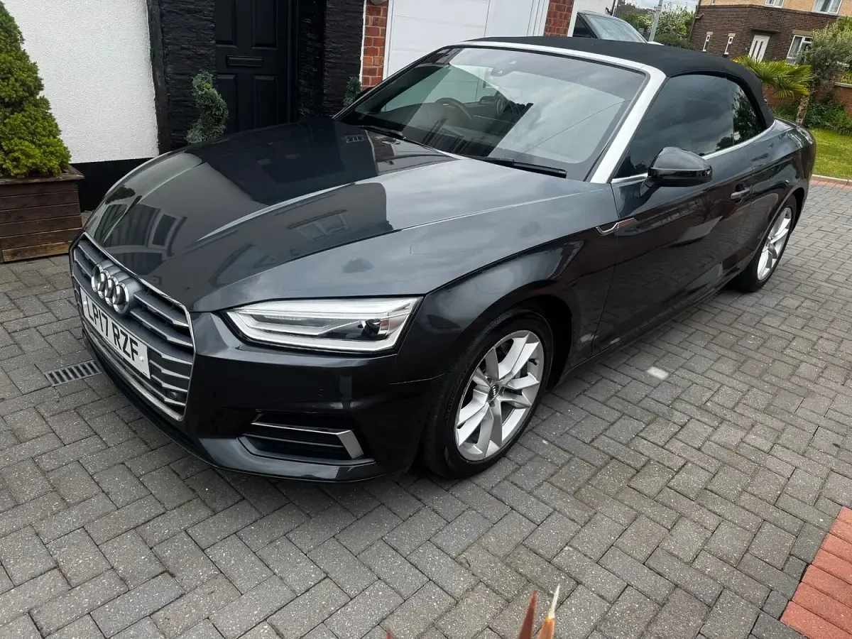 Used Audi A5 Cabriolet Sport 190 HP (139 kW) 2017 Grey Cabriolet