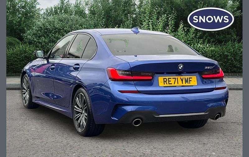 Used BMW 320 M Sport 184 HP (135 kW) 2021 Blue Sedan