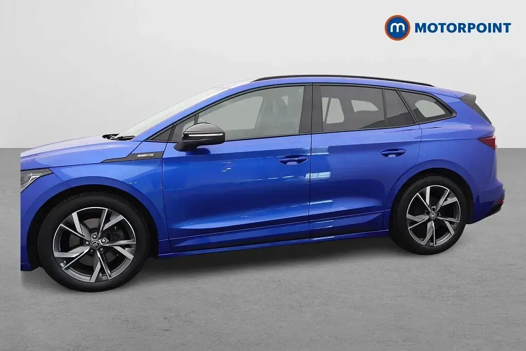 Used Skoda Enyaq iV SportlinePlus 210 kW (286 HP) 2024 Blue SUV