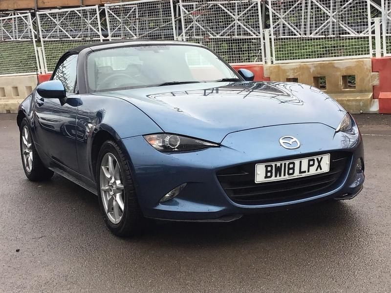 Blue Used 2018 Mazda MX5 Cabriolet | £9,795 (Fair price) - Image 1/4
