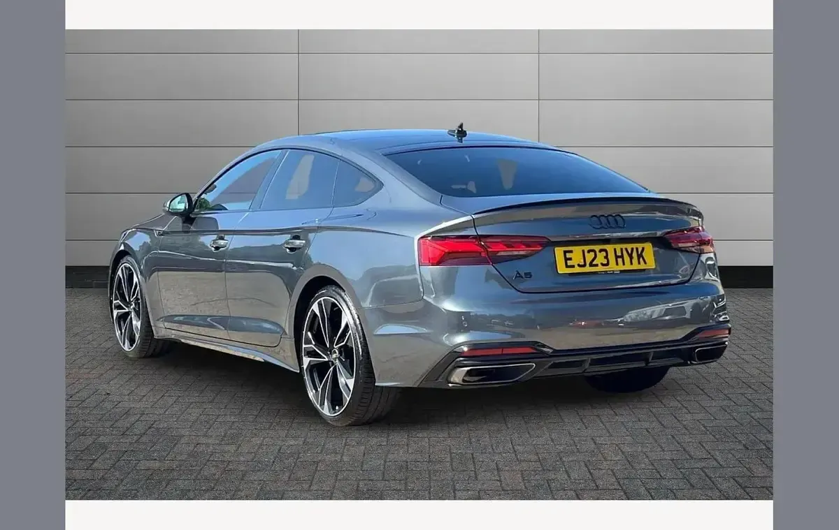 Used Audi A5 Black Edition 150 HP (110 kW) 2023 Grey Coupe