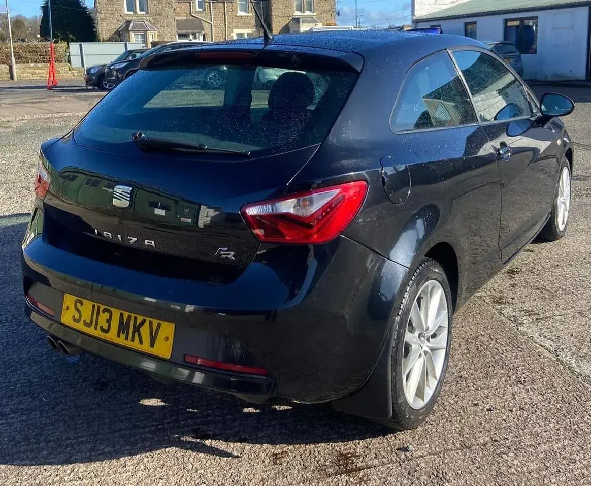 Used Seat Ibiza FR 105 HP (77 kW) 2013 Black Hatchback
