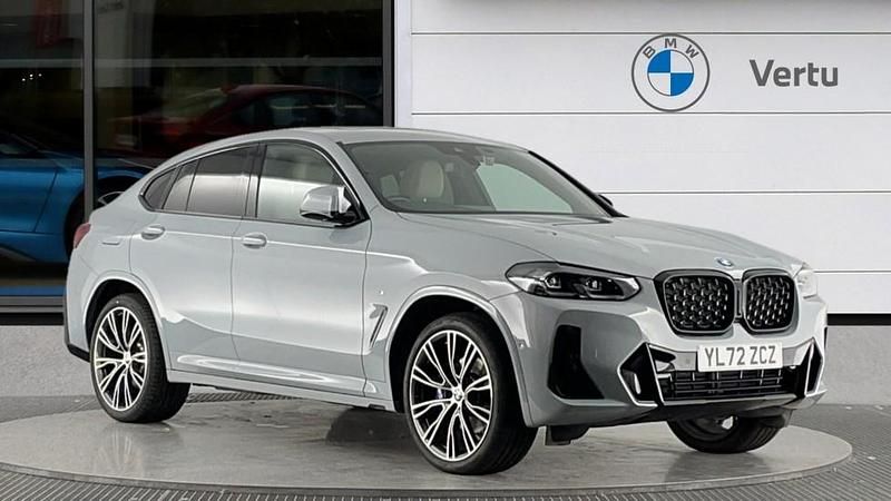 Grey Used 2022 BMW X4 M Sport SUV | £42,795 (A bit pricey) - Image 1/4