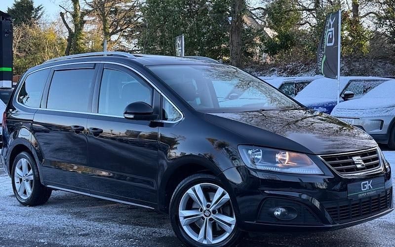 Black Used 2018 Seat Alhambra XCELLENCE MPV | £16,995 (Fair price) - Image 1/4