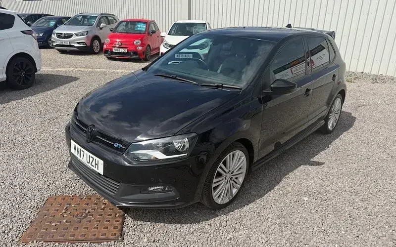 Used VW Polo BlueGT 150 HP (110 kW) 2017 Black Hatchback