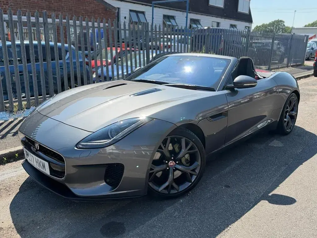 Used Jaguar F-Type S 300 HP (220 kW) 2017 Grey Cabriolet