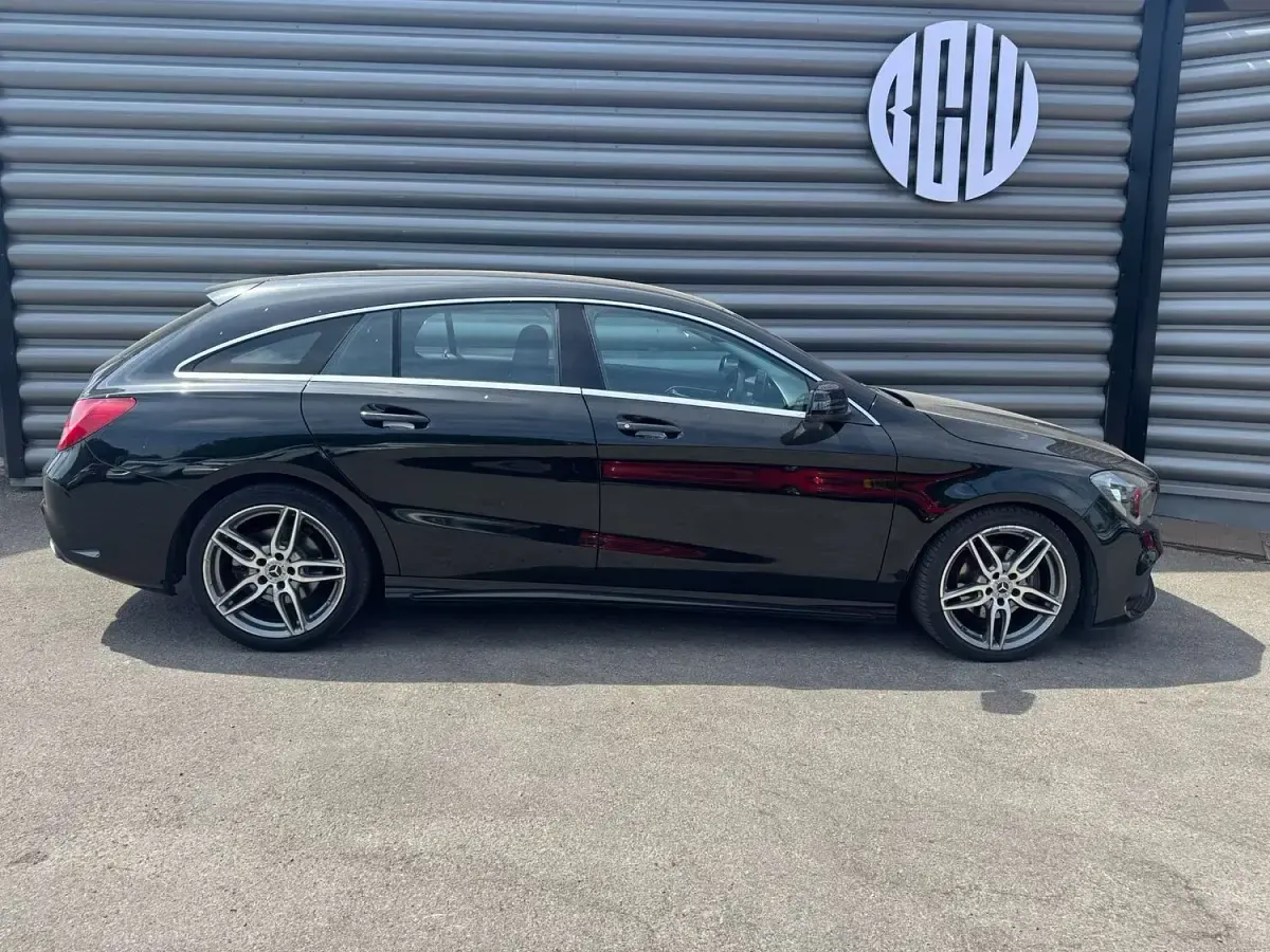Used Mercedes CLA200 AMG line 2019 Black Coupe