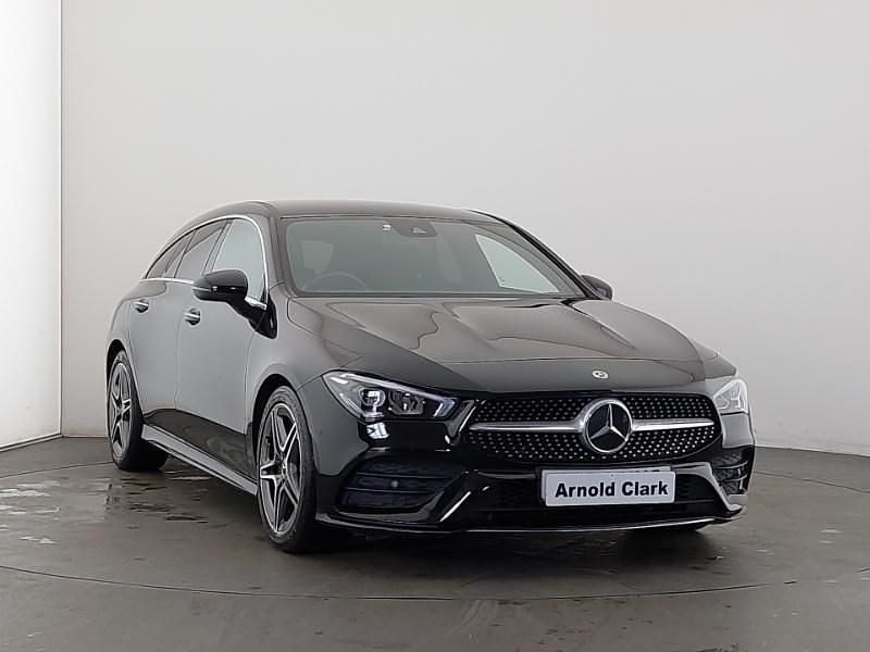 Black Used 2022 Mercedes CLA200 AMG Line Premium Estate | £23,998 (Fair price) - Image 1/4