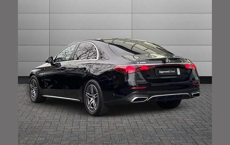 Used Mercedes E200 AMG line 227 HP (166 kW) 2025 Black Sedan