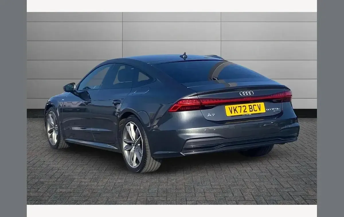 Used Audi A7 Black Edition 299 HP (219 kW) 2022 Grey Sedan