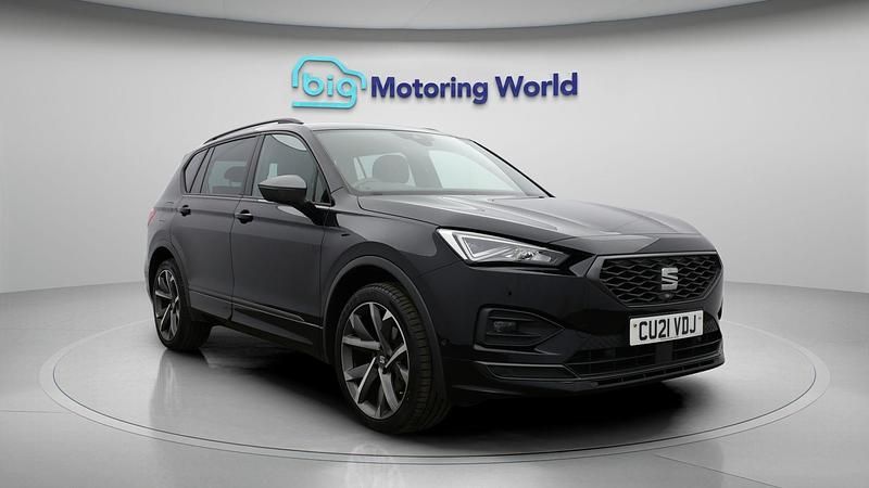 Used Seat Tarraco FR Sport 150 HP (110 kW) 2021 Black SUV