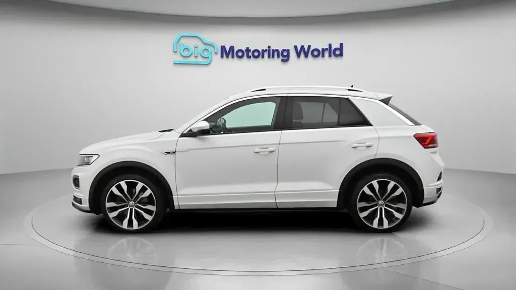 Used VW T-Roc R-line 150 HP (110 kW) 2020 White SUV