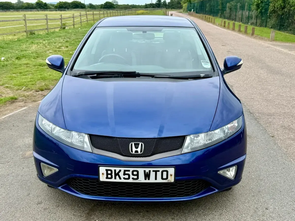 Used Honda Civic SI 2009 Blue Hatchback