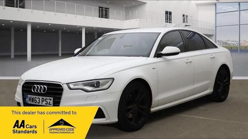 White Used 2013 Audi A6 S-Line Sedan | £5,850 (Good price) - Image 1/4