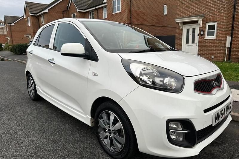 Used Kia Picanto 68 HP (50 kW) 2014 White Hatchback