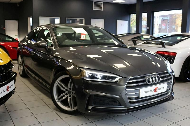 Grey Used 2020 Audi A5 S-Line Hatchback | £19,450 (Good price) - Image 1/4