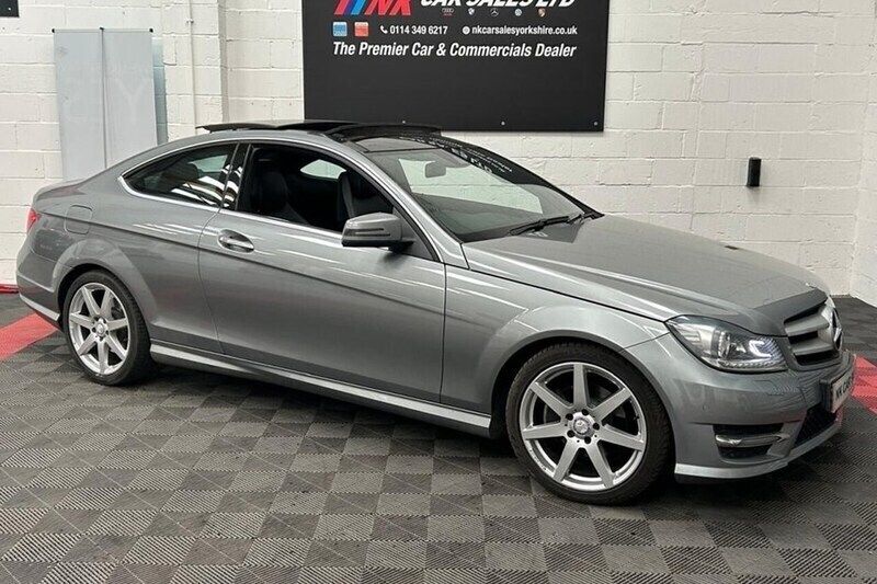 Silver Used 2013 Mercedes C250 AMG Coupe | £6,450 (Good price) - Image 1/1