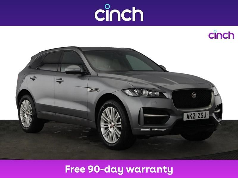 Grey Used 2021 Jaguar F-Pace R-Sport SUV | £22,649 (Expensive) - Image 1/3