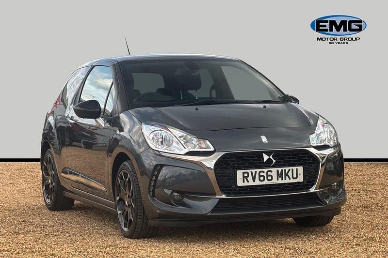 Grey Used 2016 DS Automobiles DS3 Elegance Hatchback | £5,495 (Fair price) - Image 1/3