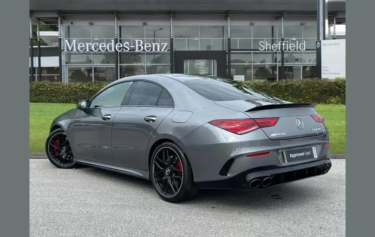 Used Mercedes CLA45 AMG 415 HP (305 kW) 2022 Grey Coupe