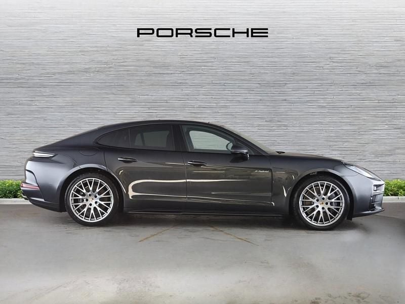 New Porsche Panamera 2025 Volcano grey metallic Hatchback