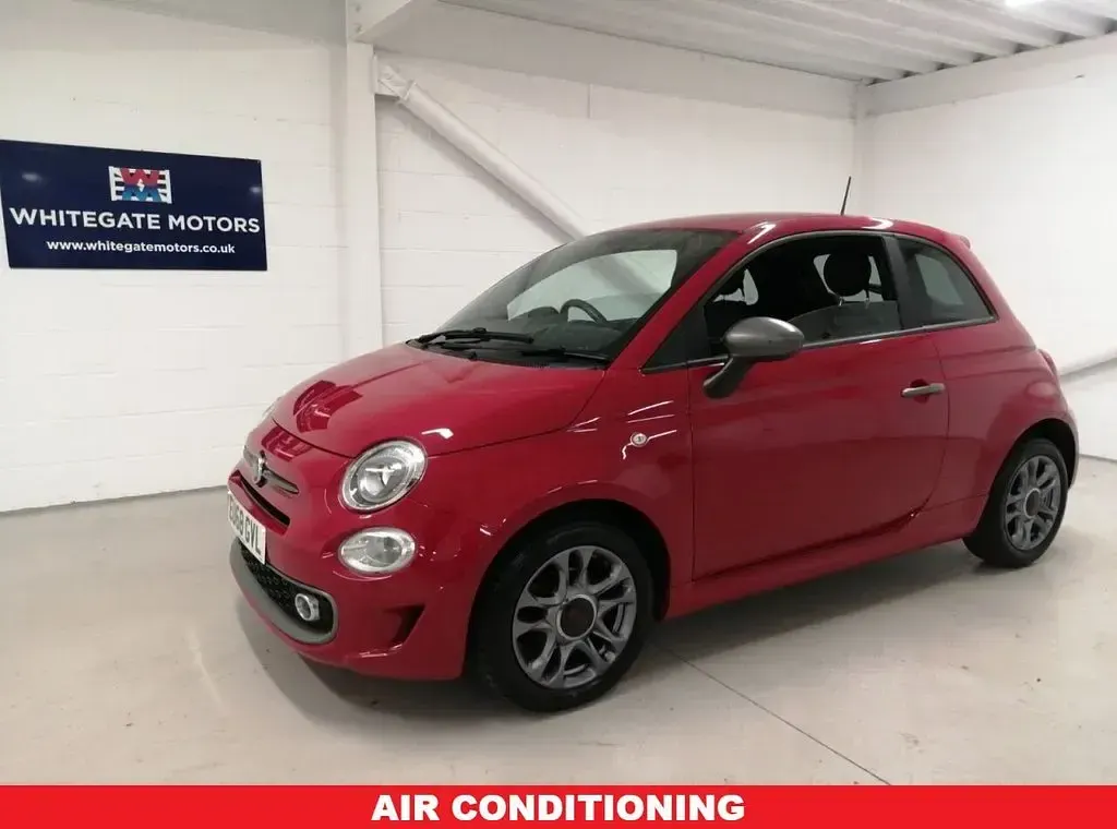 Used Fiat 500 S 69 HP (50 kW) 2018 Red Hatchback