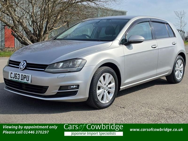 Used VW Golf VII S 105 HP (77 kW) 2013 Silver Hatchback