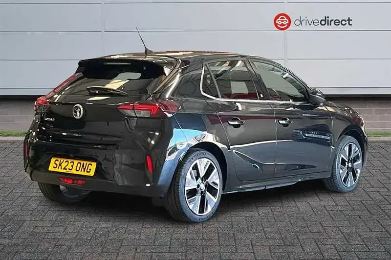 Used Vauxhall Corsa-e Ultimate 100 kW (136 HP) 2023 Black Hatchback