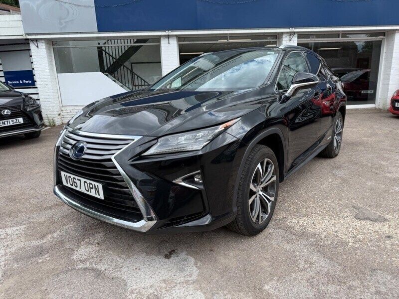 Black Used 2017 Lexus RX450h Luxury Line SUV | £21,490 (Fair price) - Image 1/4