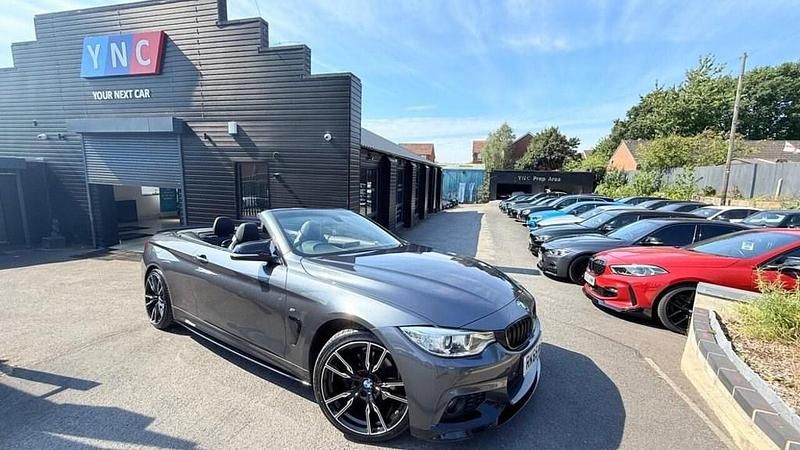 Grey Used 2015 BMW 420 M Sport Cabriolet | £15,991 (Fair price) - Image 1/4