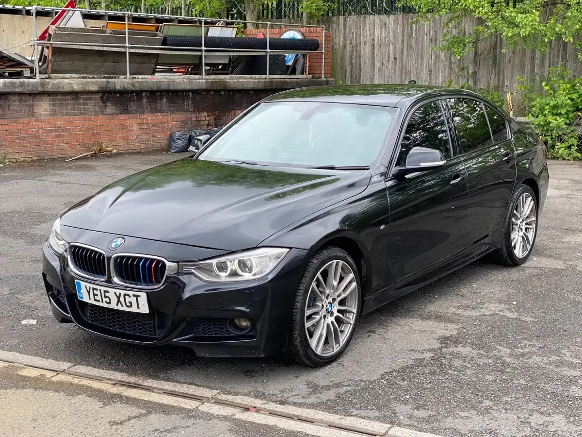 Used BMW 320 M Sport 2015 Black Sedan