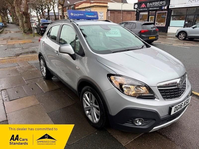 Used Vauxhall Mokka S 115 HP (84 kW) 2016 Silver SUV