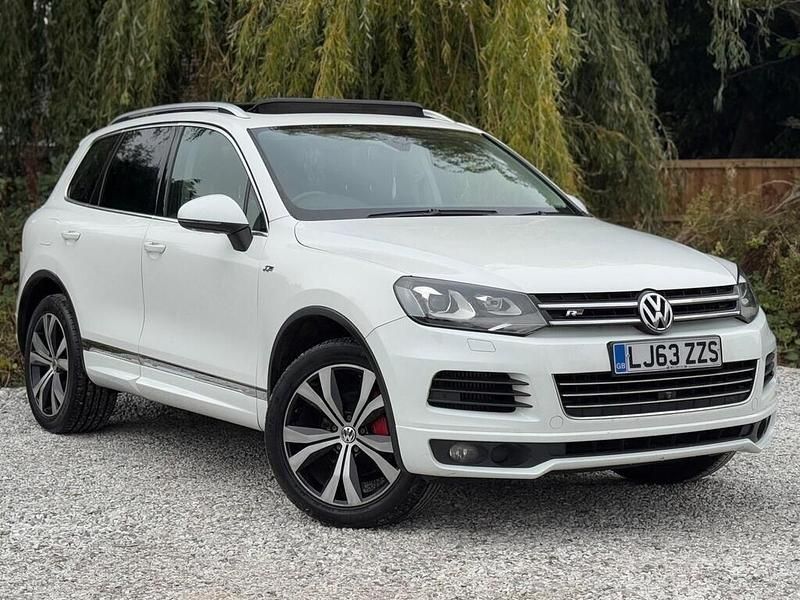 Used VW Touareg R-line 245 HP (180 kW) 2013 White SUV