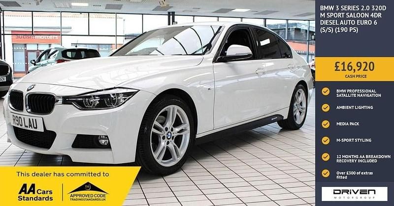 Used BMW 320 M Sport 190 HP (139 kW) 2018 White Sedan