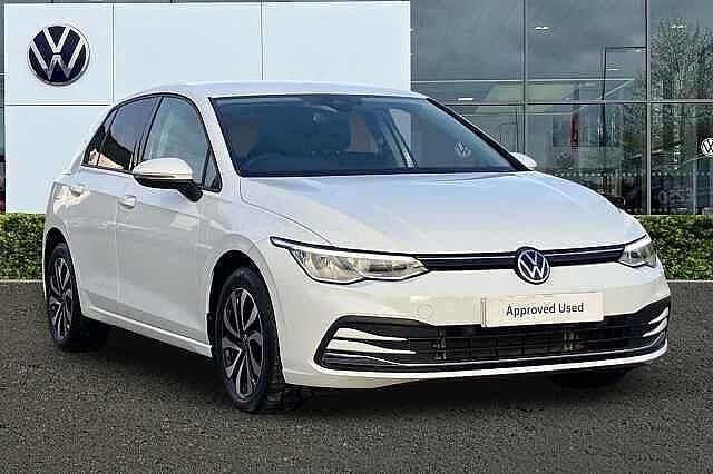 White Used 2022 VW Golf VIII Active Hatchback | £20,730 (Fair price) - Image 1/4