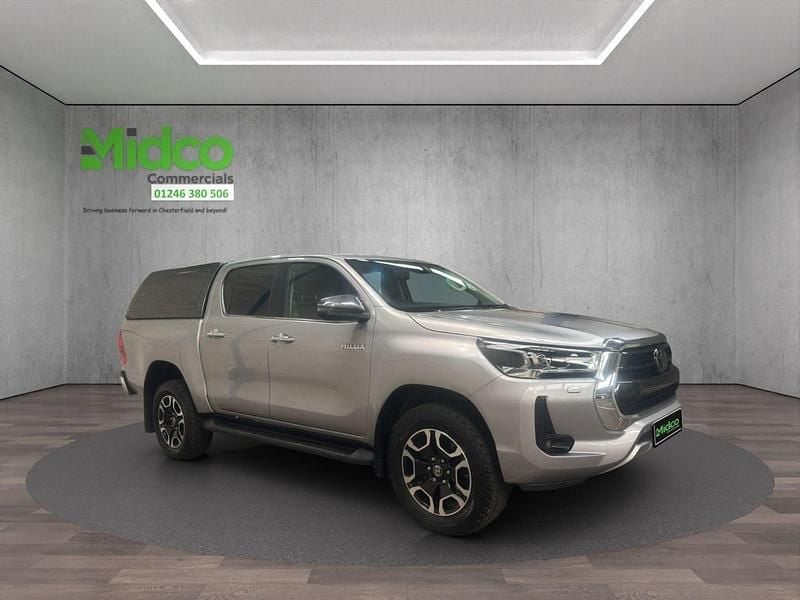 Silver Used 2022 Toyota HiLux Pickup | £25,995 (Fair price) - Image 1/4
