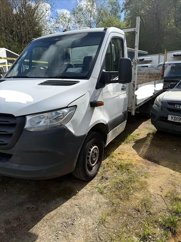 Begagnad Mercedes Sprinter 2018 Vit Van