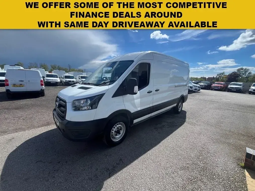 Used Ford Transit S 130 HP (95 kW) 2023 White Van