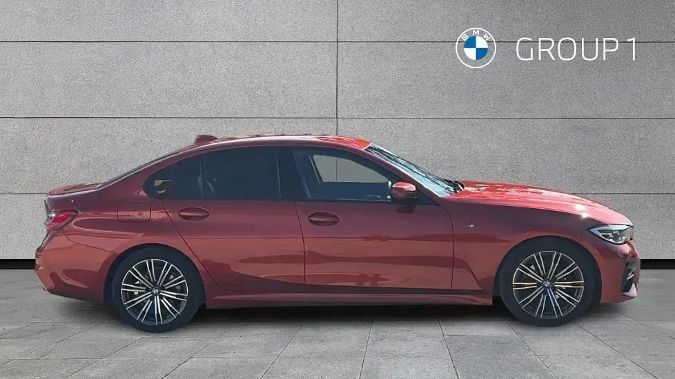 Used BMW 320 M Sport 184 HP (135 kW) 2020 Sunset orange metallic Sedan