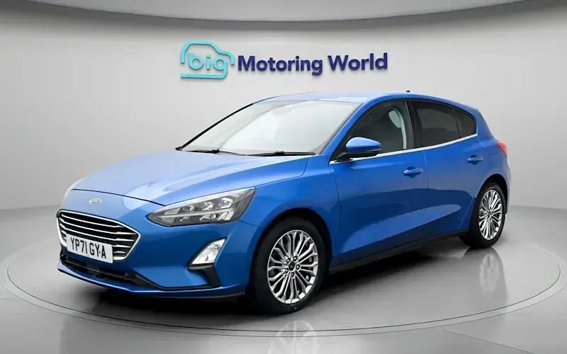 Used Ford Focus Titanium X 155 HP (114 kW) 2021 Blue Hatchback