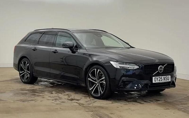 Onyx black Used 2025 Volvo V90 Ultra Estate | £37,290 (Super price) - Image 1/4