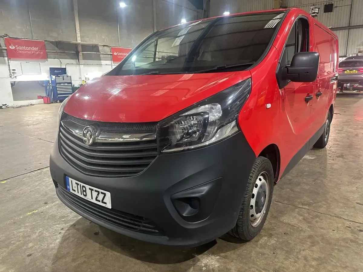 Used Vauxhall Vivaro 2018 Red