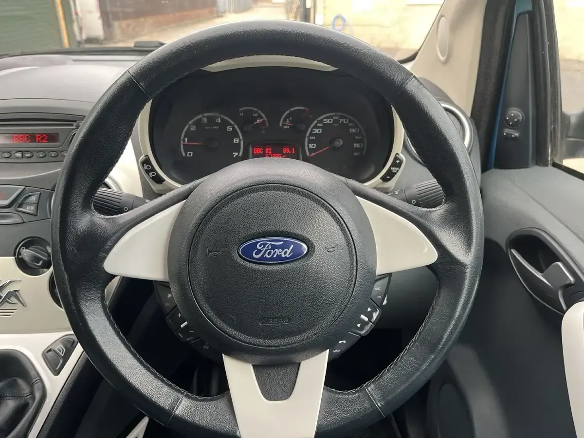 Used Ford Ka Zetec 69 HP (50 kW) 2012 Blue Hatchback