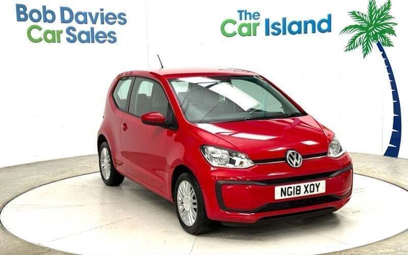 Red Used 2018 VW up! move up! Hatchback | £7,350 (Fair price) - Image 1/4